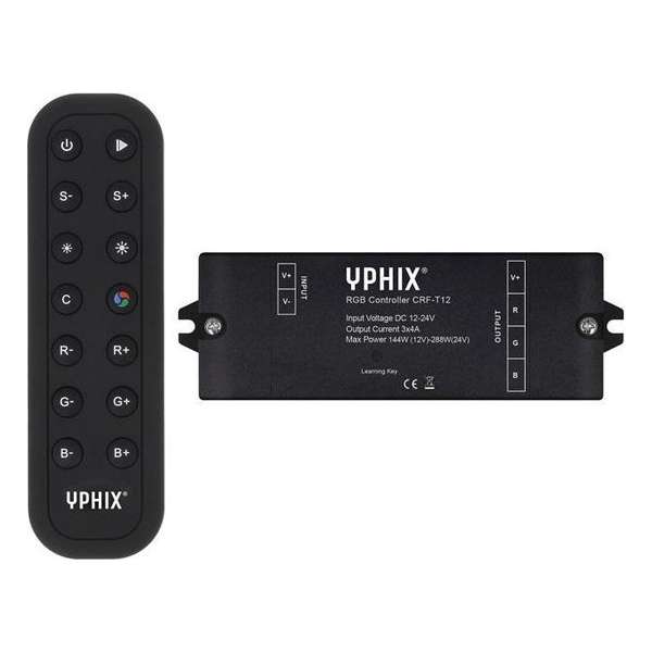 RGB Controller CRF-T12 incl. RF afstandsbediening RGB Controller CRF-T12 incl. RF afstandsbediening