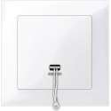Trekschakelaar Compleet - Actief wit - Merten M-Pure - Schneider Electric - MTN3186-3625_TO