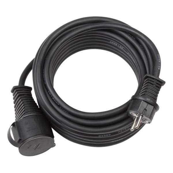 Brennenstuhl Verlengsnoer IP44 - Geschikt voor buitengebruik - Zwart - 3x2,5mm2 - 10 meter Brennenstuhl Verlengsnoer IP44 - Geschikt voor buitengebruik - Zwart - 3x2,5mm2 - 10 meter