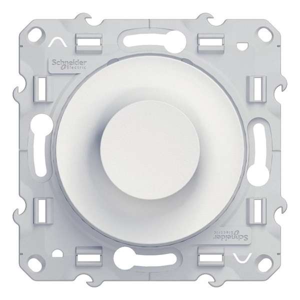 Draaidimmer - Wit - Odace - Schneider Electric - S520511 Draaidimmer - Wit - Odace - Schneider Electric - S520511