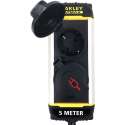 Stanley Stekkerdoos Fatmax 2-voudig 5 Meter Aluminium Zwart