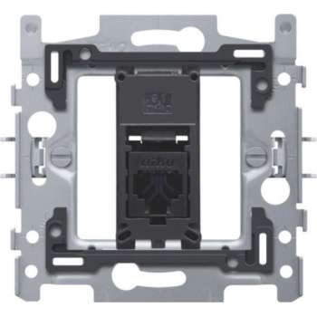 Niko Sokkel data stopcontact 1X RJ45 utp CAT6 vlak - 170-65161