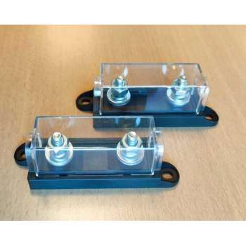 Mega zekeringhouder transparante kap (2 stuks)