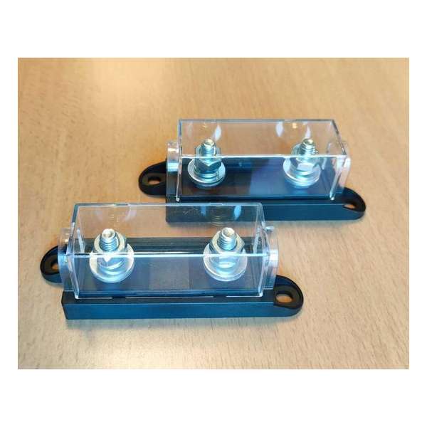 Mega zekeringhouder transparante kap (2 stuks) Mega zekeringhouder transparante kap (2 stuks)