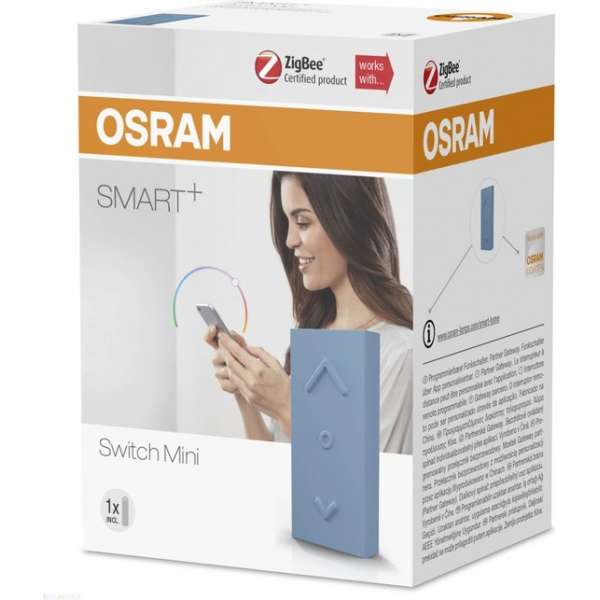 OSRAM Smart + Mini Connected Mini-afstandsbediening - Blauw OSRAM Smart + Mini Connected Mini-afstandsbediening - Blauw