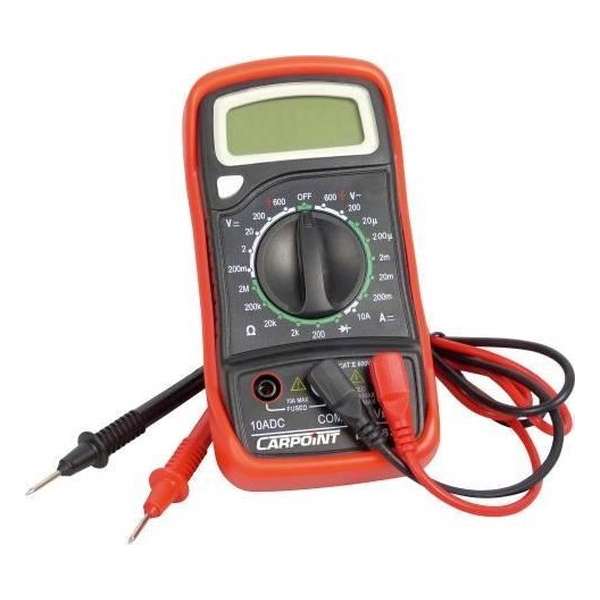 Carpoint Multimeter Digitaal Carpoint Multimeter Digitaal