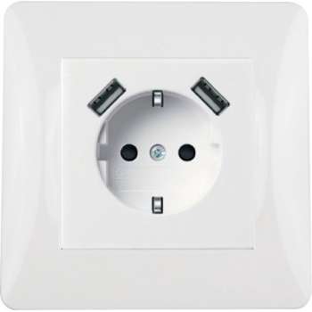 Inbouw Stopcontact - Met USB