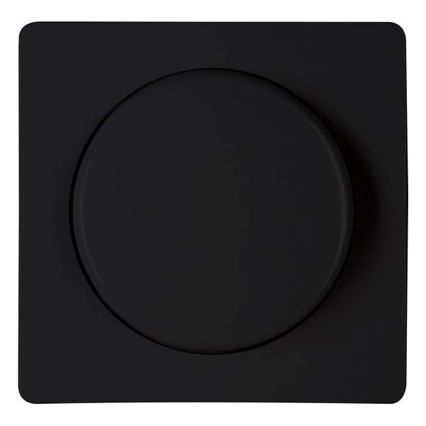 KOPP - Afdekplaat/Centraalplaat - Paris - Dimmer - Mat Zwart KOPP - Afdekplaat/Centraalplaat - Paris - Dimmer - Mat Zwart