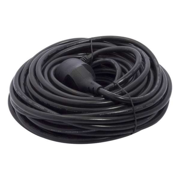 Chacon verlengsnoer zwart 3X1,5mm2 20M Chacon verlengsnoer zwart 3X1,5mm2 20M