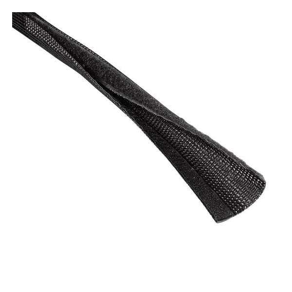 Hama Cloth Tube for Cables, 1.8 m, black Hama Cloth Tube for Cables, 1.8 m, black