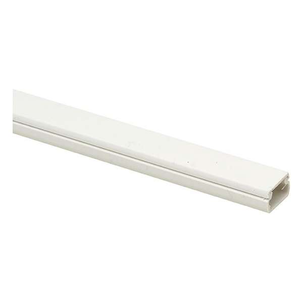 Kabelgoot wit - 15x10 mm - 2 meter Kabelgoot wit - 15x10 mm - 2 meter