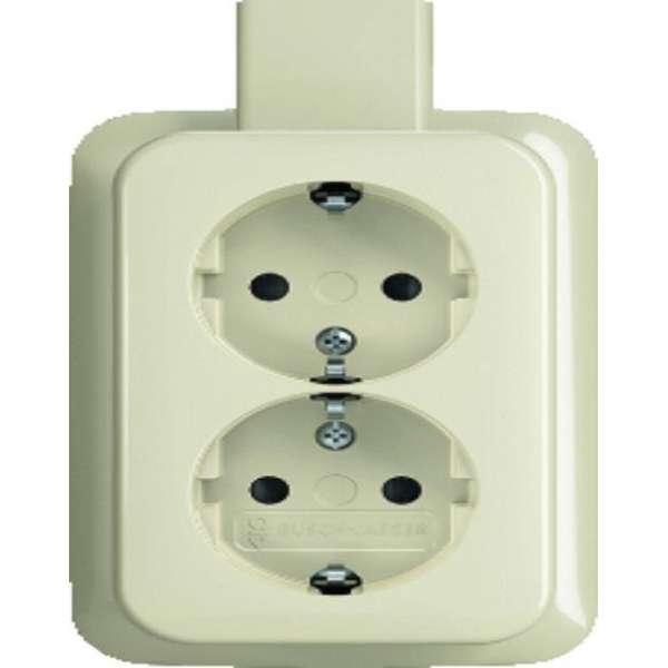 ABB Busch-Jaeger AP Wandcontactdoos (WCD schakelmat.) ABB Busch-Jaeger AP Wandcontactdoos (WCD schakelmat.)