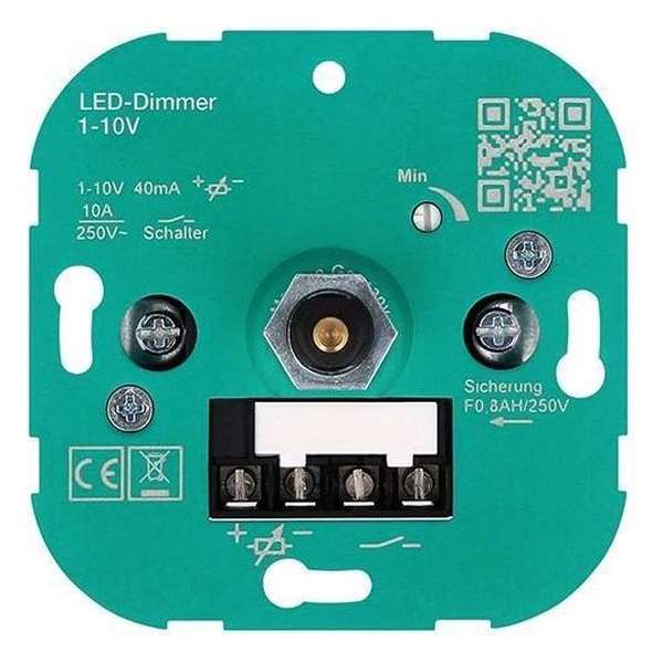 Muurdimmer inbouw 1-10V max. 40A Muurdimmer inbouw 1-10V max. 40A