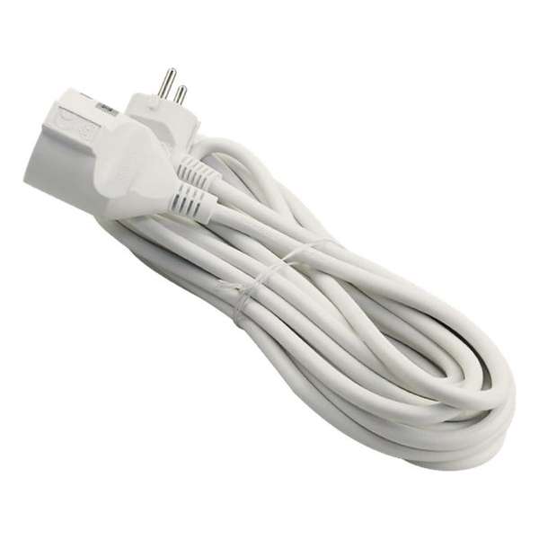 Verlengsnoer - Aigi Zunton - 3680W - 1 Stopcontact - 8 Meter - Wit | Nederland - BES LED Verlengsnoer - Aigi Zunton - 3680W - 1 Stopcontact - 8 Meter - Wit | Nederland - BES LED