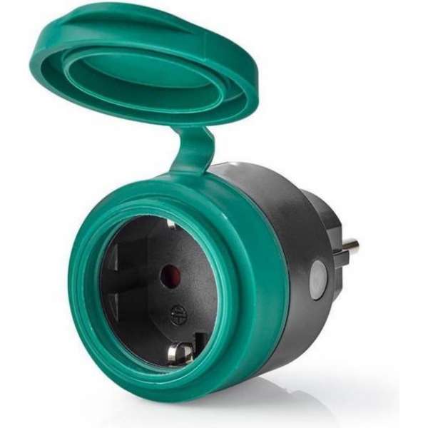 IP44 Outdoor RF Smart Stekker, Schuko Type F, 2300w, met aan/uit knop IP44 Outdoor RF Smart Stekker, Schuko Type F, 2300w, met aan/uit knop