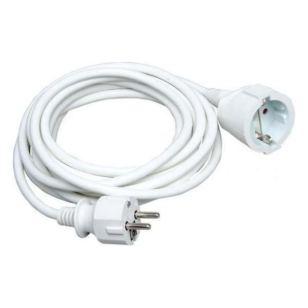 Kopp verlengsnoer wit | lengte 5 meter | 3 x 1.5 mm² | belastbaar tot 3500 watt Kopp verlengsnoer wit | lengte 5 meter | 3 x 1.5 mm² | belastbaar tot 3500 watt