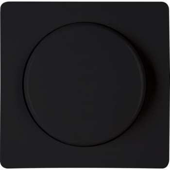 KOPP - Afdekplaat/Centraalplaat - Paris - Dimmer - Mat Zwart - BES LED