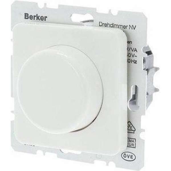 Berker M2 Dimmer - Halogeen - Inbouw - Wissel - 20 tot 500 W - Wit Berker M2 Dimmer - Halogeen - Inbouw - Wissel - 20 tot 500 W - Wit