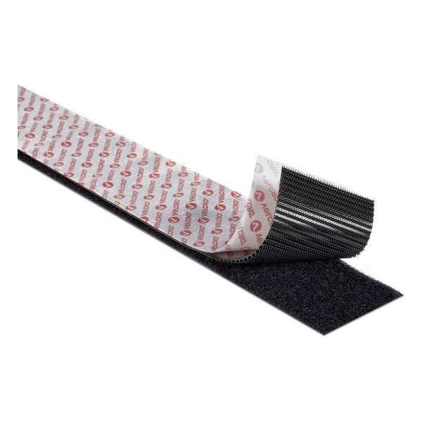 VELCRO® VEL-EC60215 Klittenband Om vast te plakken Haak- en lusdeel (l x b) 2500 mm x 20 mm Zwart 2.5 m VELCRO® VEL-EC60215 Klittenband Om vast te plakken Haak- en lusdeel (l x b) 2500 mm x 20 mm Zwart 2.5 m