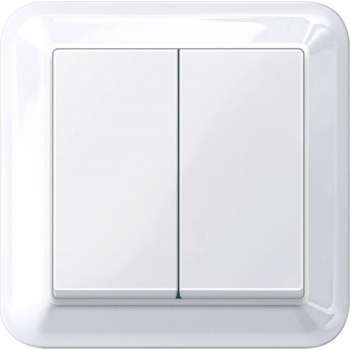 Wissel-wisselschakelaar Compleet - Polarwit - Merten Atelier M - Schneider Electric - MTN3126-388119_TO