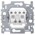 NIKO serie drukcontact/impulsdrukker | 170-05000 | 2 maakcontacten | inbouw