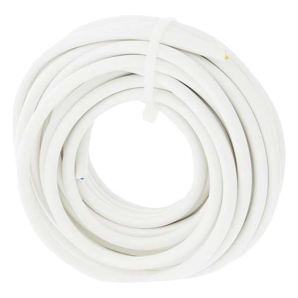 Huishoudkabel – VMVL – 3 x 1.0 mm² – 10 m – wit Huishoudkabel – VMVL – 3 x 1.0 mm² – 10 m – wit