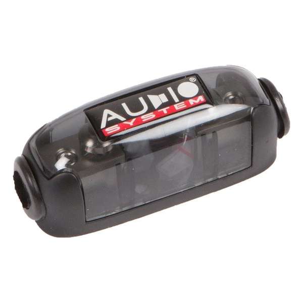 AUDIO SYSTEM Mini ANL HIGH END zekeringhouder. Input/ Output: 10 tot 25 qmm AUDIO SYSTEM Mini ANL HIGH END zekeringhouder. Input/ Output: 10 tot 25 qmm