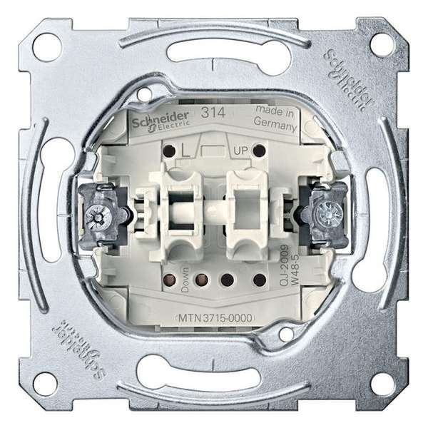 Sokkel - Jaloezieschakelaar - Merten - Schneider Electric - MTN3715-0000 Sokkel - Jaloezieschakelaar - Merten - Schneider Electric - MTN3715-0000