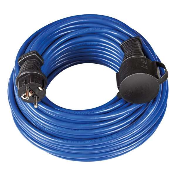 Brennenstuhl Bremaxx IP44 Verlengkabel - Geschikt voor buitengebruik - Blauw - 3x1,5mm2 - 25 meter Brennenstuhl Bremaxx IP44 Verlengkabel - Geschikt voor buitengebruik - Blauw - 3x1,5mm2 - 25 meter