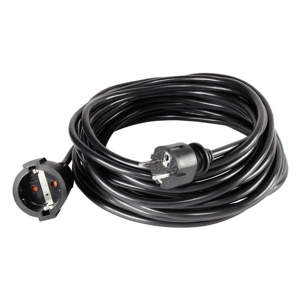 Basetech 1593784 Stroom Verlengkabel 16 A Zwart 10.00 m Basetech 1593784 Stroom Verlengkabel 16 A Zwart 10.00 m