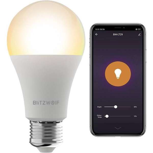Intelligente WIFI LED lamp - Google assistant en Alexa - Bewegingsdetectie - Motion detection Intelligente WIFI LED lamp - Google assistant en Alexa - Bewegingsdetectie - Motion detection