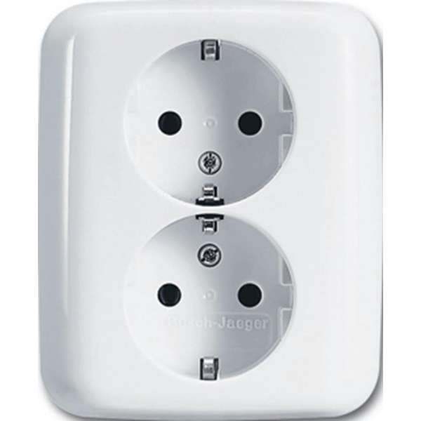 Busch Jaeger Stopcontact 20-02EUJR-214 Busch Jaeger Stopcontact 20-02EUJR-214