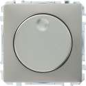 Schneider Electric dimmer - gloei/halogeenlamp - 230V - 60-400W - Inbouw - Dimmer - druk aan/uit - Edelstaal - Zilverkleurig