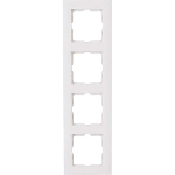 KOPP - Afdekraam - Athenis - 4-voudig - Helder Glans Wit KOPP - Afdekraam - Athenis - 4-voudig - Helder Glans Wit