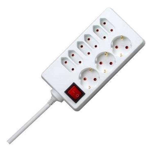 Kopp 129802002 Binnen 9AC-uitgang(en) 1.4m Wit power uitbreiding Kopp 129802002 Binnen 9AC-uitgang(en) 1.4m Wit power uitbreiding