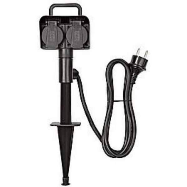 Interlight WCD - Verplaatsbaar tuinstopcontact - Type IL-TK2WCD - met 1,8M snoer Interlight WCD - Verplaatsbaar tuinstopcontact - Type IL-TK2WCD - met 1,8M snoer