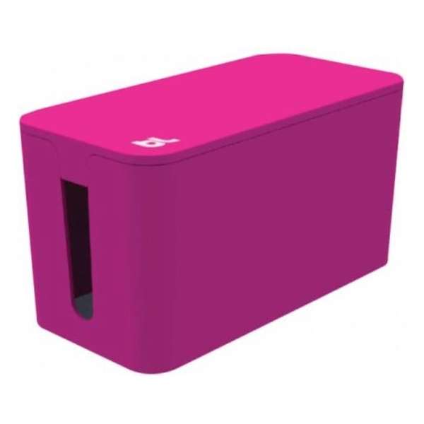 Bluelounge Cablebox Mini Opgeruimde Kabels - Roze Bluelounge Cablebox Mini Opgeruimde Kabels - Roze