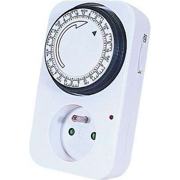 Mechanische timer - Week - 2P+A 16A - 3680W Mechanische timer - Week - 2P+A 16A - 3680W