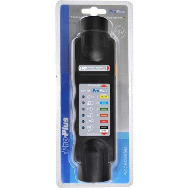 Proplus Stekkertester 7-polig 12V in blister Proplus Stekkertester 7-polig 12V in blister