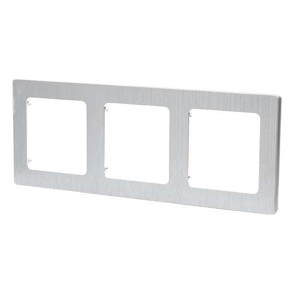 Afdekraam - Igory Jura - 3-voudig - Vierkant - Aluminium - Zilver Afdekraam - Igory Jura - 3-voudig - Vierkant - Aluminium - Zilver