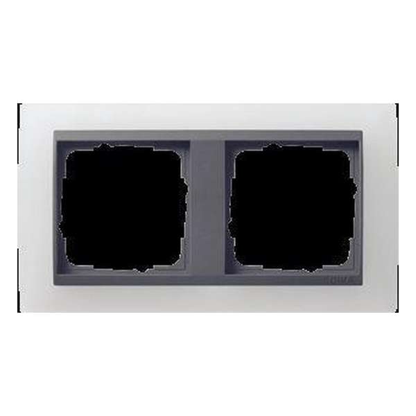 GIRA AFDEKR 2-V ANT/WIT EV GIRA AFDEKR 2-V ANT/WIT EV