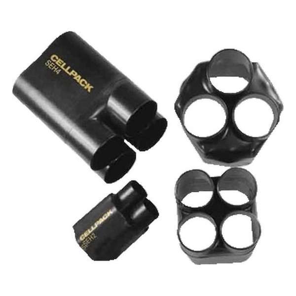 CELP krimpmanchet SEH4, zw, le 160mm, wand 3.5mm CELP krimpmanchet SEH4, zw, le 160mm, wand 3.5mm