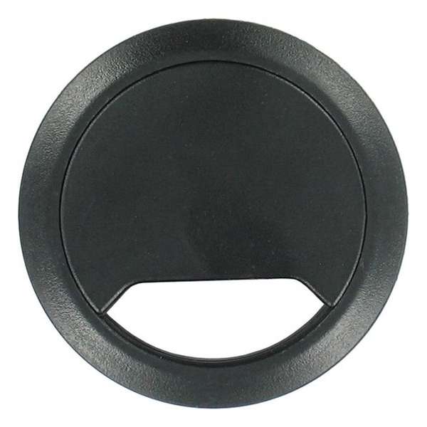 3x Kabeldoorvoer zwart 80 mm - Elektra kabeldoorvoeren buizen en goten 3x Kabeldoorvoer zwart 80 mm - Elektra kabeldoorvoeren buizen en goten