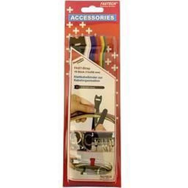 FASTECH® 804-06C Klittenband kabelbinder Om te bundelen Haak- en lusdeel (l x b) 250 mm x 13 mm Bont 10 stuk(s) FASTECH® 804-06C Klittenband kabelbinder Om te bundelen Haak- en lusdeel (l x b) 250 mm x 13 mm Bont 10 stuk(s)