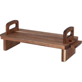 Serveerplateau acacia 36x13x13cm