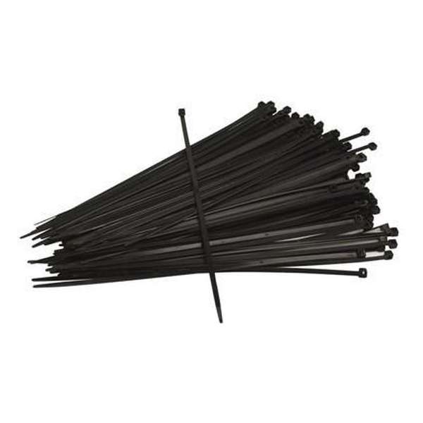 Ivana bundelbandjes - zwart - 3.6 x 140 mm - 100 stuks Ivana bundelbandjes - zwart - 3.6 x 140 mm - 100 stuks
