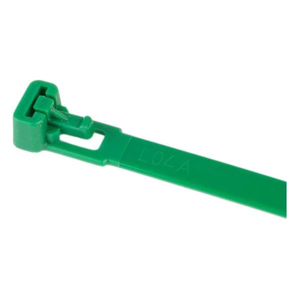 Kabelbinders/tyraps hersluitbaar groen. 200mm x 7.6mm. 1x100 stuks + Kortpack pen (099.0487) Kabelbinders/tyraps hersluitbaar groen. 200mm x 7.6mm. 1x100 stuks + Kortpack pen (099.0487)