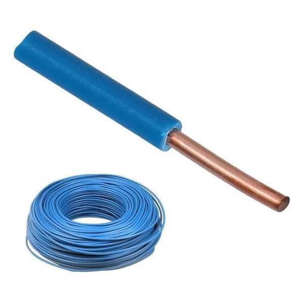 VB VD Draad 2.5 MM² Blauw - 20 meter VB VD Draad 2.5 MM² Blauw - 20 meter