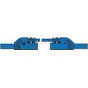 CONTACT PROTECTED MEASURING LEAD 4mm 50cm / BLUE (MLB-SH/WS 50/1) (HM0421S50A)