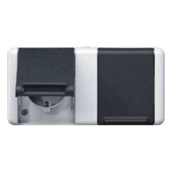 Jung Contactdoos inbouw 8220 W Jung Contactdoos inbouw 8220 W